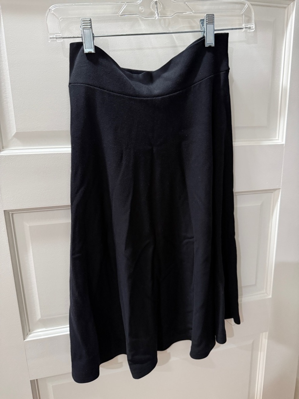 Kikiriki black Aline knee length skirt